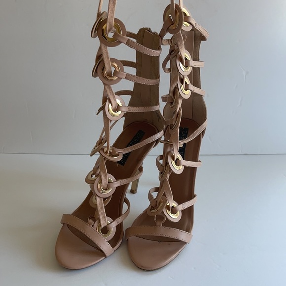 COPY - Izabella Rue Nude Pink Size 8 Lace up Style Laurna - Picture 9 of 10